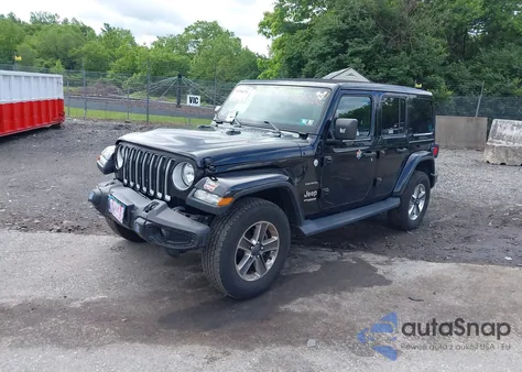 2020 Jeep Wrangler Unlimited Sahara 4X4 from USA, damaged, VIN 1C4HJXEN0LW157266